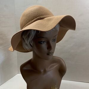 100% Wool Hat Size 57cm…color tan